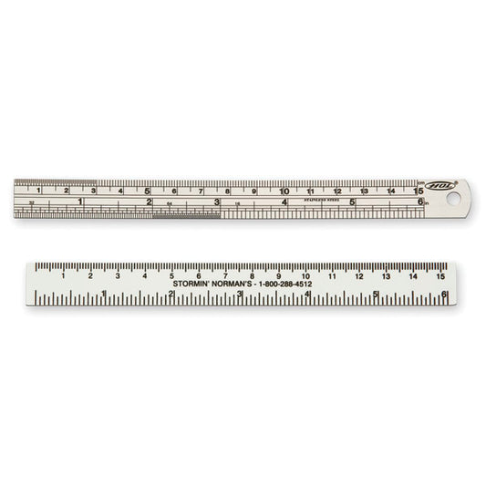 Plastic P.D. Ruler #2828PD