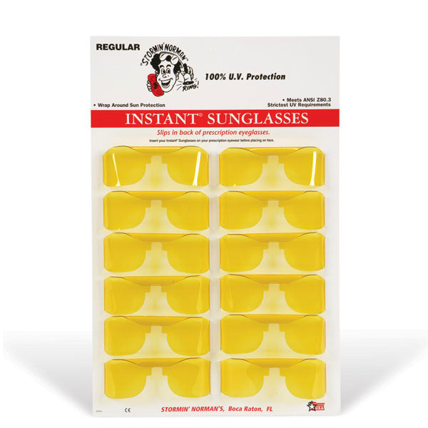 Sunwraps Non-Polarized Yellow #4024